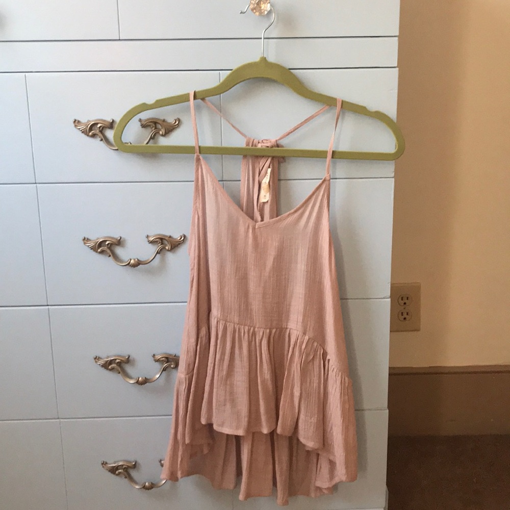 Light pink/purple Grade+Gather tank